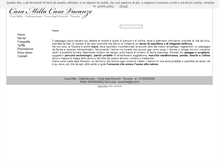 Tablet Screenshot of casamillacasavacanze.com